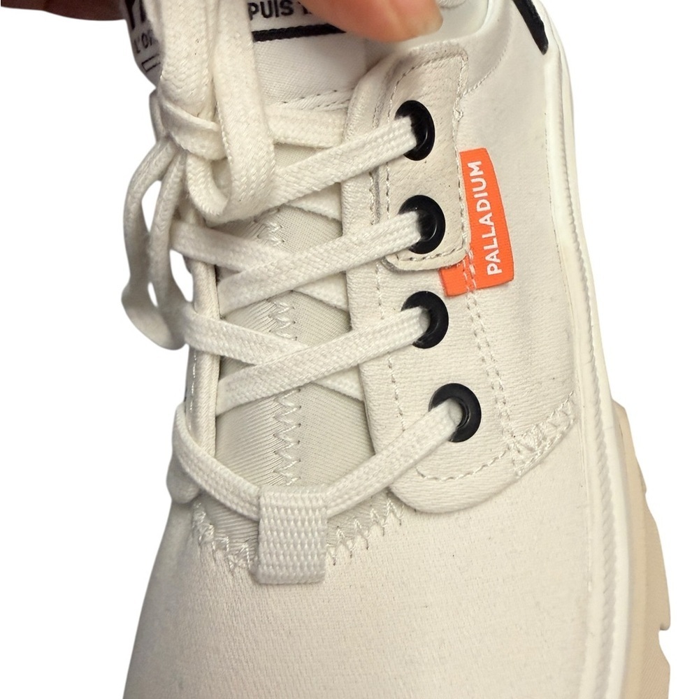 Palladium Pallawave Lo Metro Sneaker, White, 7 - Picture 6 of 9